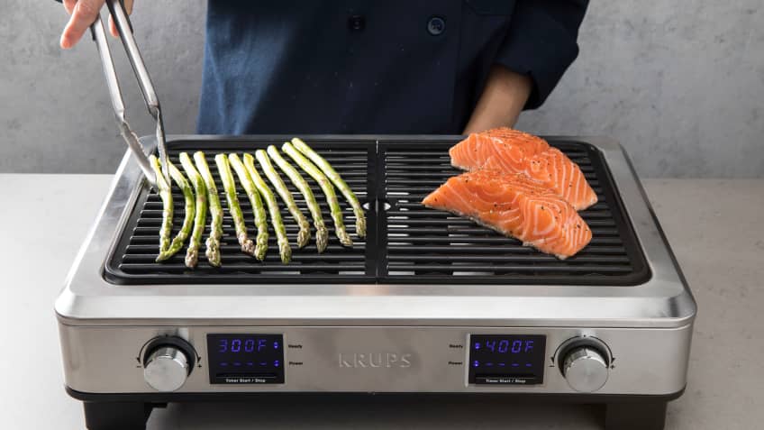 Krups indoor smokeless grill on sale